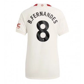 Manchester United Bruno Fernandes #8 Tredje trøje Dame 2023-24 Kort ærmer